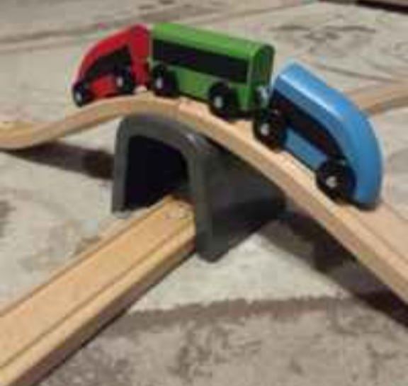 Икея железная дорога из дерева