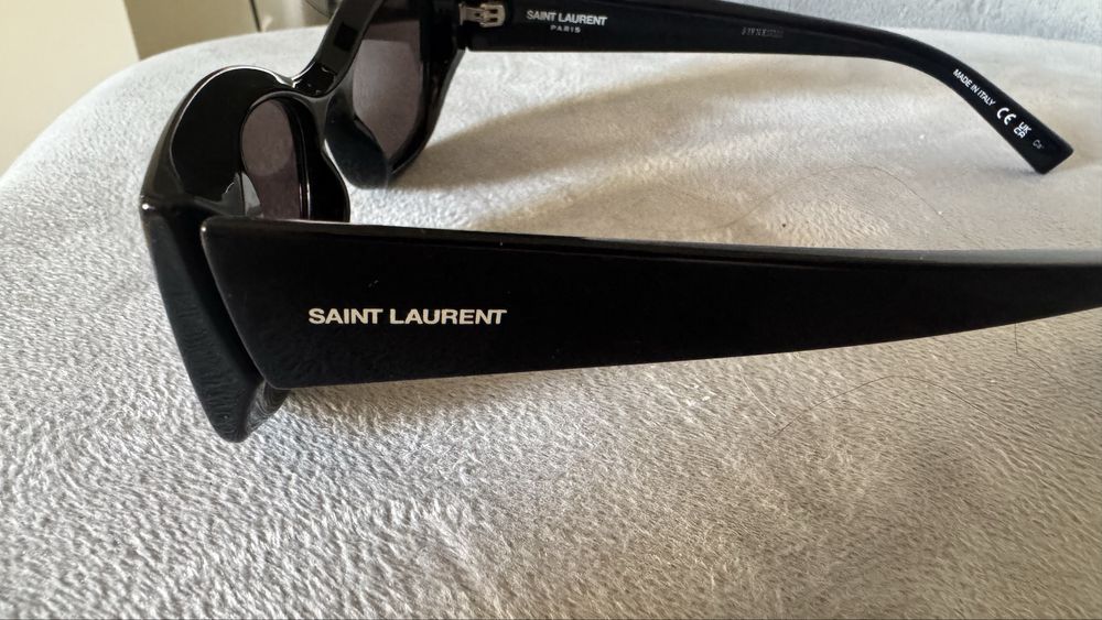 Слънчеви очила Saint Laurent SL 593 001 cateye