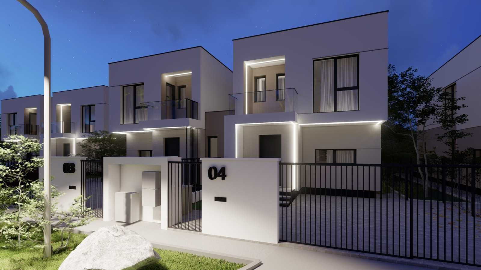 Casa individuala tip duplex fara pereti comuni pe Str.Strugurilor