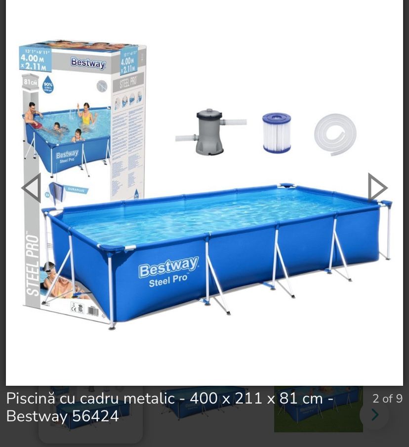 Vand piscina Bestway