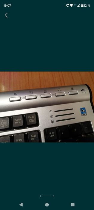 Tastatura cu port usb, casti, mictofon
