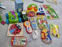 Детски дървени и пласмасови играчки