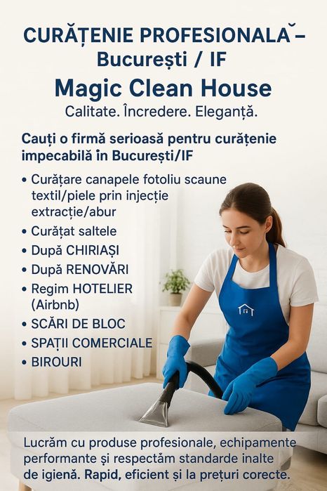 Servici de curatare la domiciliu