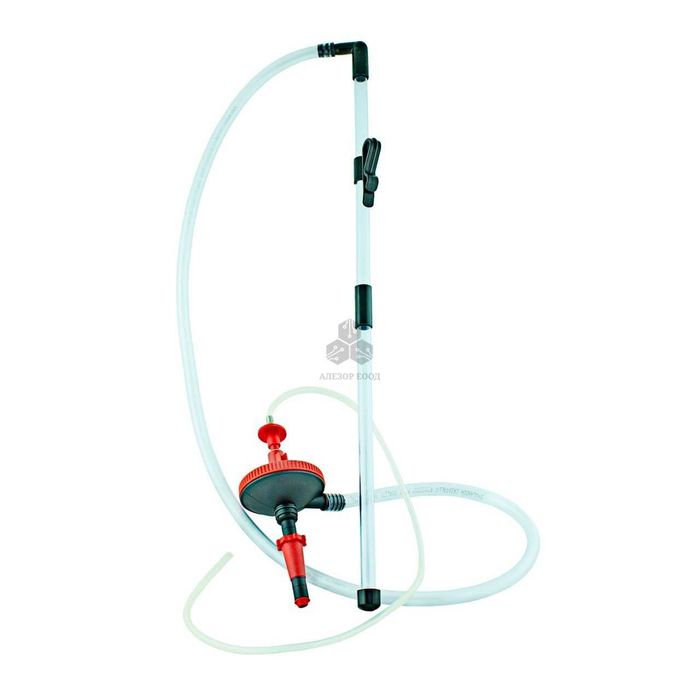 Ръчен сифон за пълнене на бутилки с автоматичен стоп против преливане