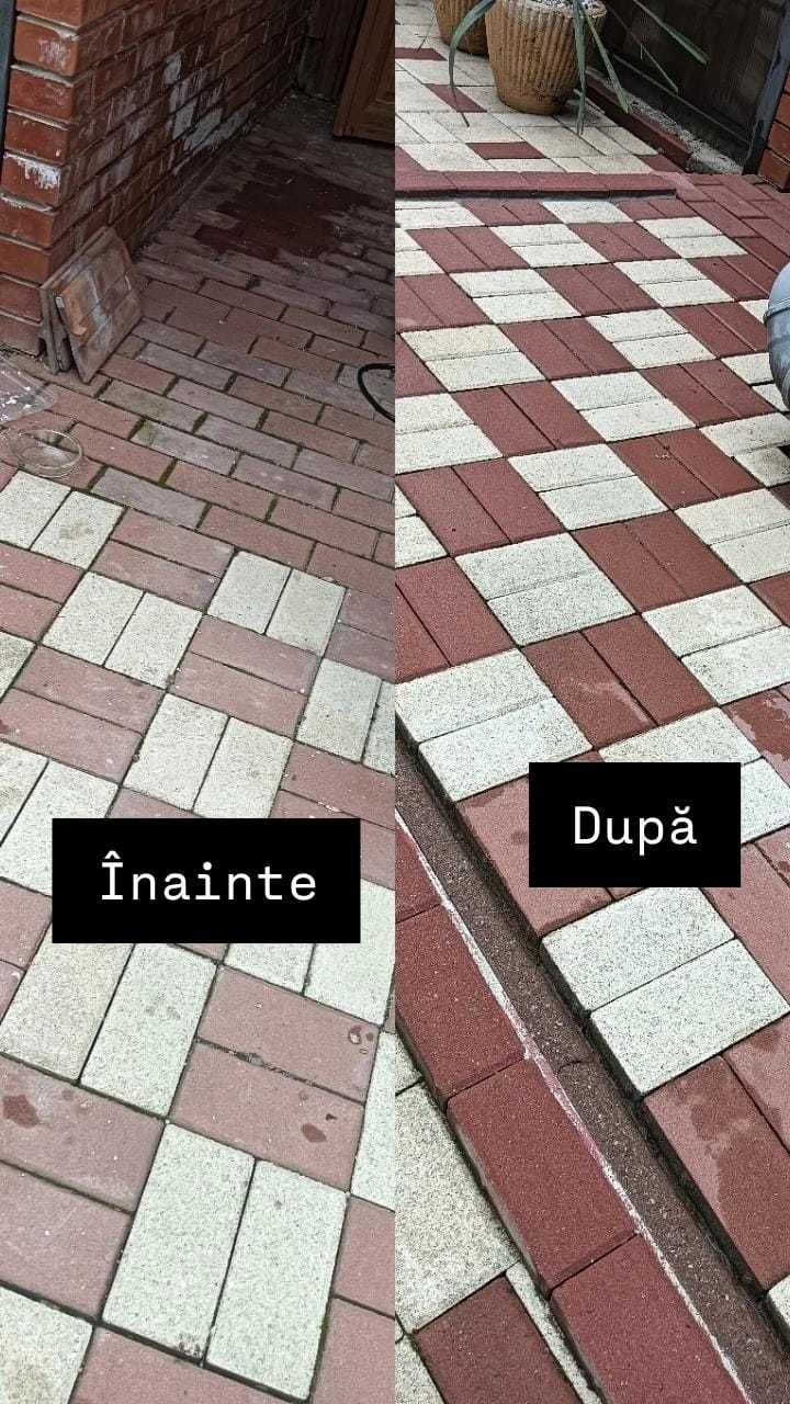 Spalam/curatam pavaje,terase,fatade,garduri,beton,suprafete exterioare