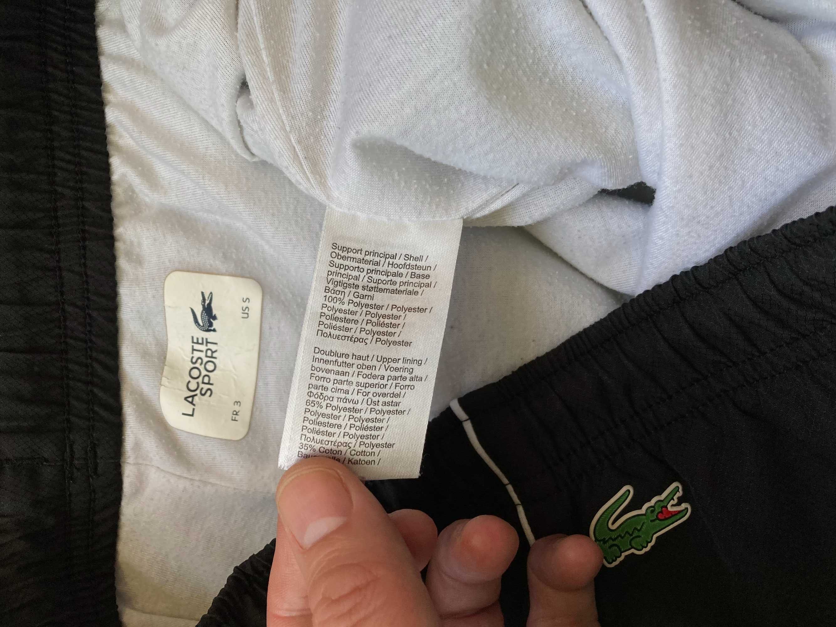 Lacoste SPORT мъжко черно долнище долница размер S