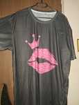 Tricou dama , buze,, marime mare