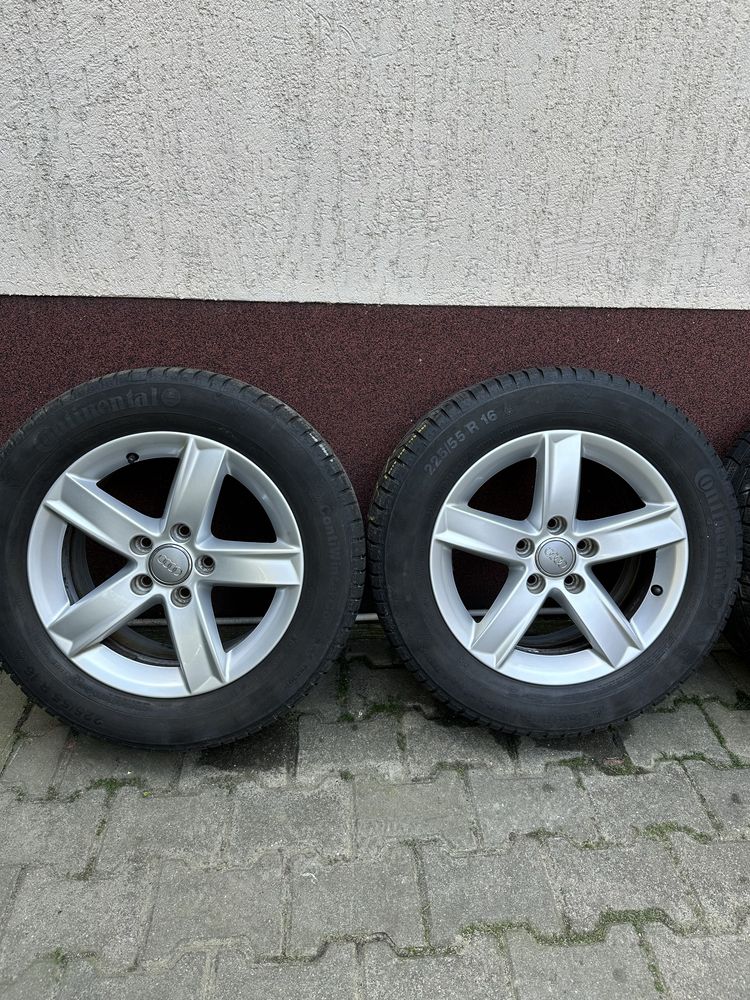 Roti iarnă,jante 5x112 16,audi a4 b8,a6,vw passat b6,b7,mercedes w205