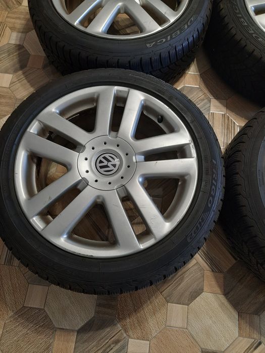 Genții de Aluminiu cu cauciucuri de Iarnă pe 17