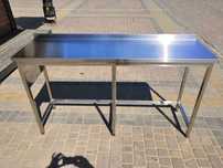 Masa inox, raft inox, mobilier inox. Confectionam la cerere.
