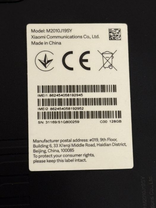 Vand telefon Xiaomi Redmi 9T
