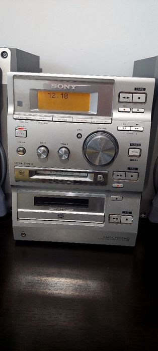 Combină Sony cu minidisc