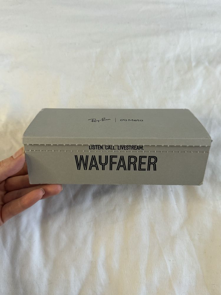 Очки rayban meta wayfarer