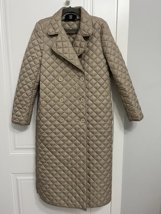 Стеганое пальто