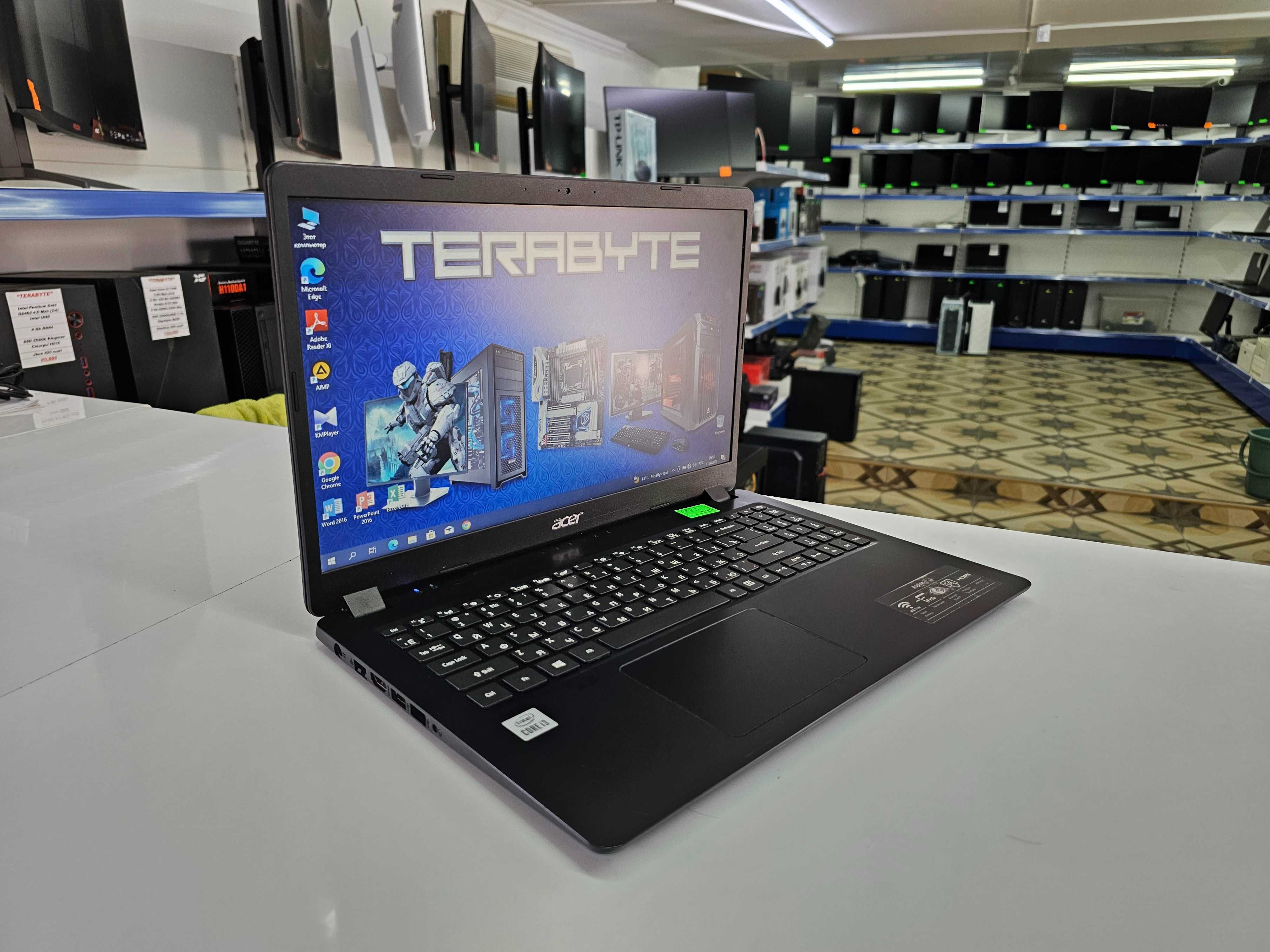 Ноутбук Acer i3-10(15.6")+8Gb+SSD512Gb/ "TERABYTE" Шымкент