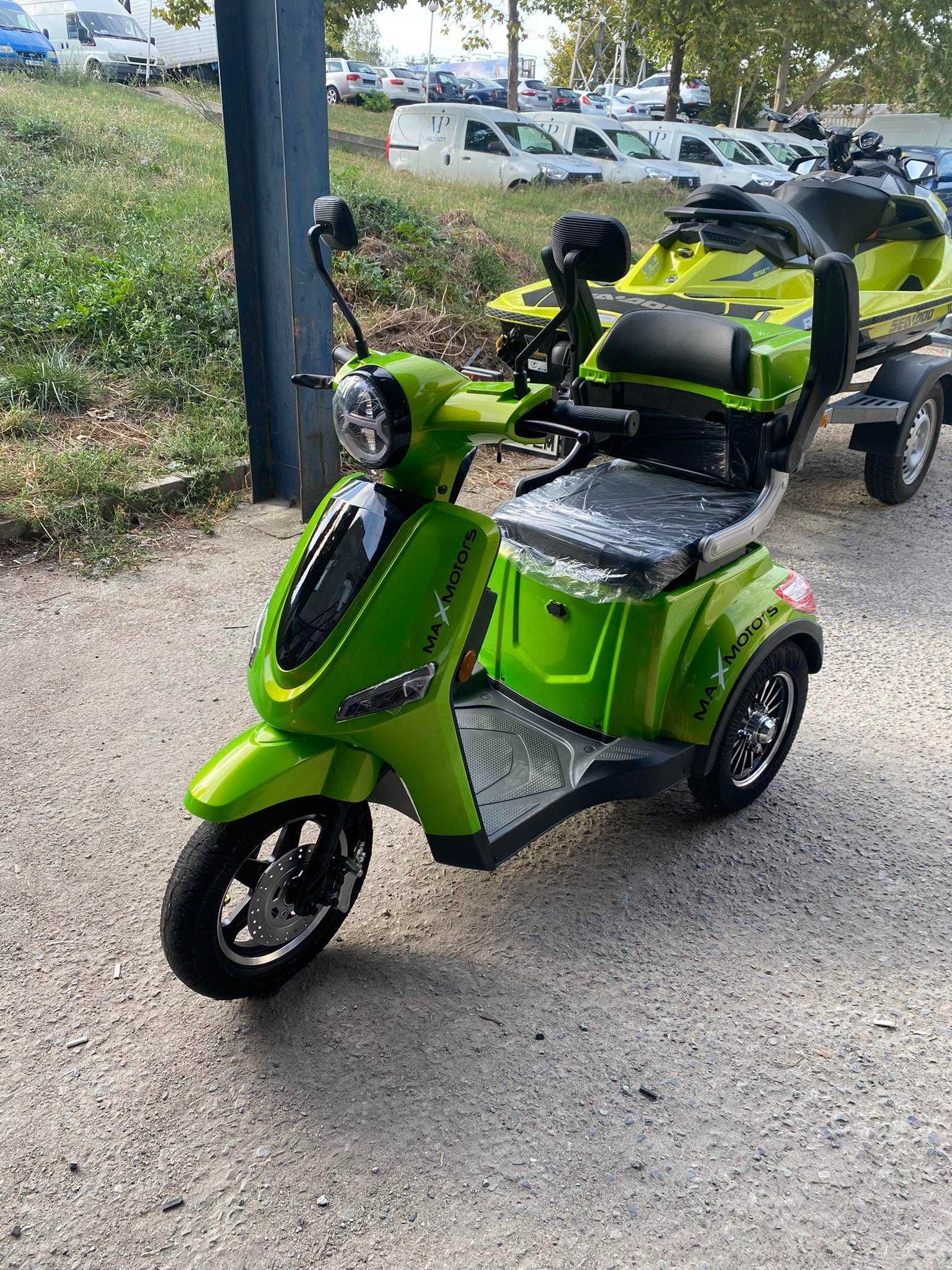 Нов Модел Електрическа триколка MaXmotors FM1 LUX-1500W/60V/20Ah