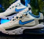 Nike Air Max 270 React – Мъжки маратонки Бяло и синьо