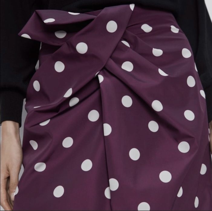 Пола Zara polka dot