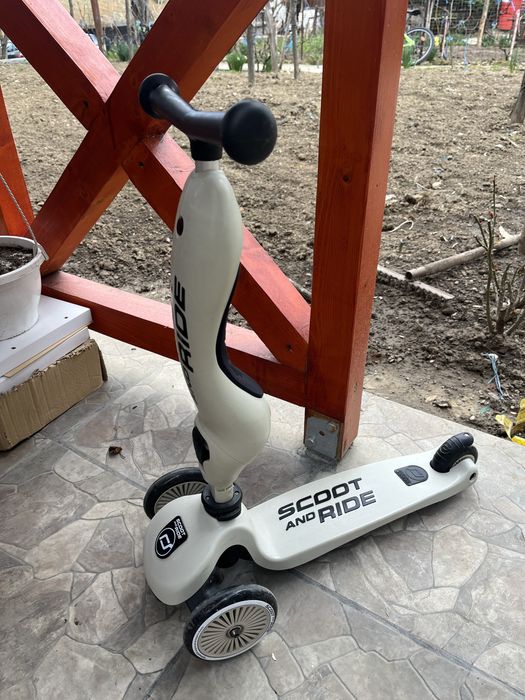 Trotineta copii cu sezut transformabila Scoot and Ride