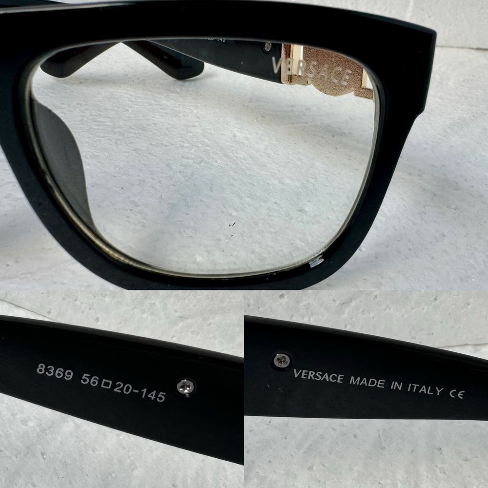 Versace прозрачни слънчеви очила, Очила за компютър Диоптрични рамки