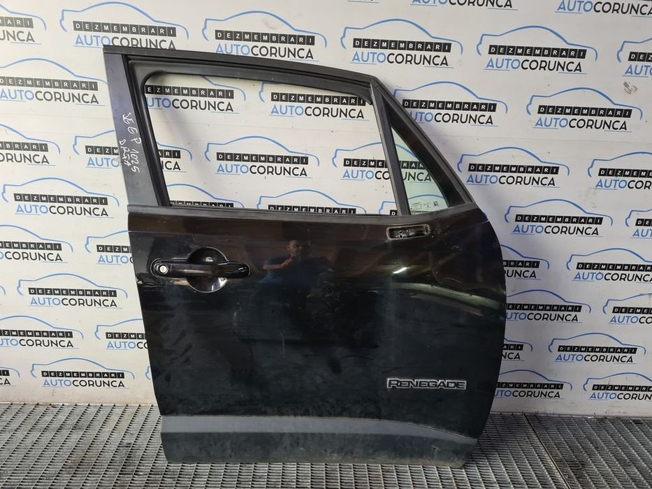 Usa Dreapta Fata Jeep Renegade 2014 - 2018 SUV 4 Usi NEGRU 601 (1025) FĂRĂ GEAM