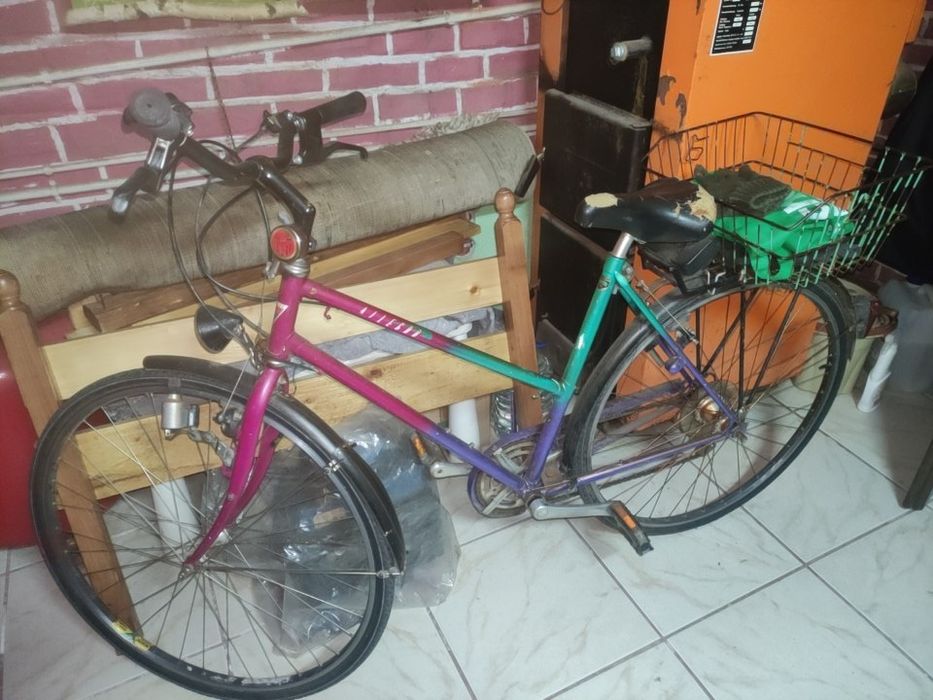 Bicicletă damă de oraș, roți 26", 5 viteze