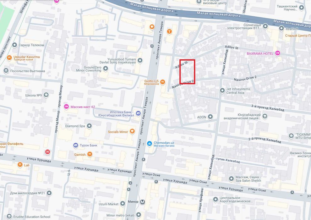 Продажа! Ташкент (м.Минор, Ц-5, Ц-6, хакимият) дом, участок 8 сот.