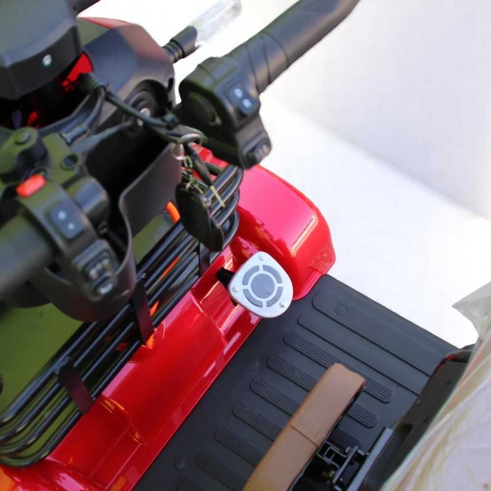 Електрическа триместна четириколка MaxMotors Х4 1500W - RED