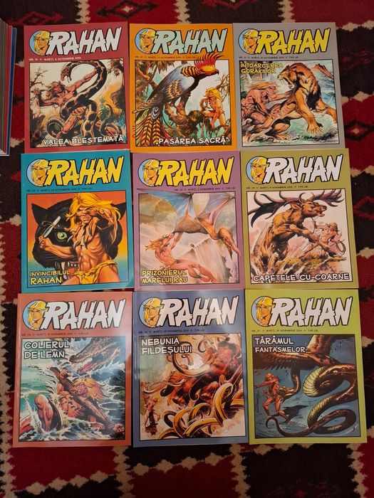 COLECȚIE COMPLETĂ RAHAN  (56 de Numere) 2010
