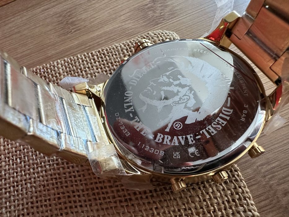 Ceas Diesel Mr Daddy nou gold cel mai mare