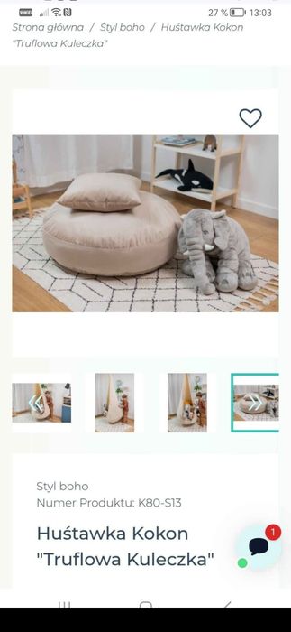 Leagăn suspendat bumbac