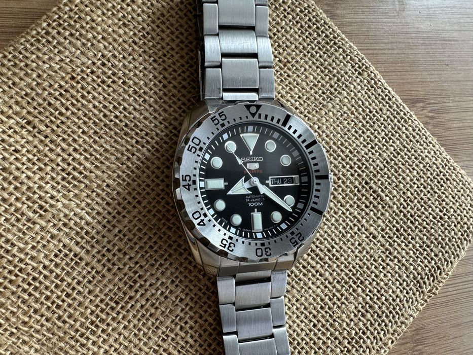 Ceas Seiko 5 Monster 45mm conditie excelenta automatic