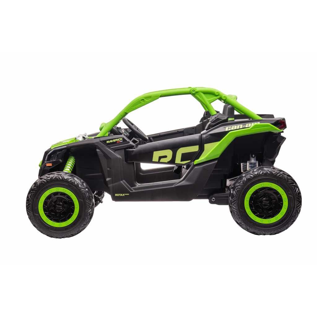 UTV electric copii 2-8 ani Can Am Speed 2 loc, 480W 24V, R. Moi Verde