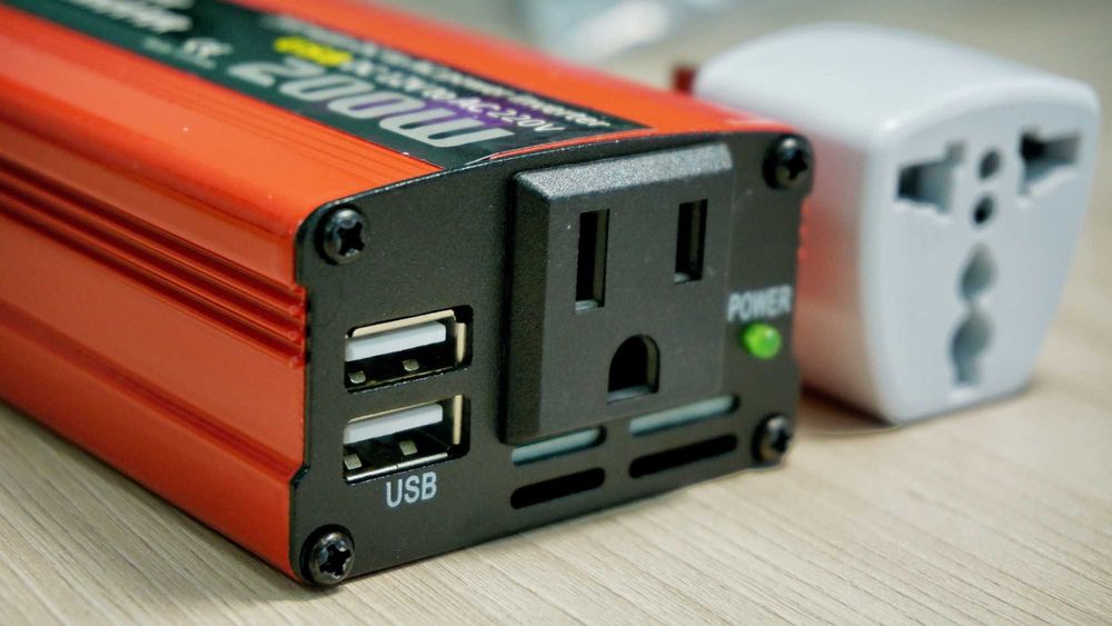 Авто инвертор 12-220 вольт