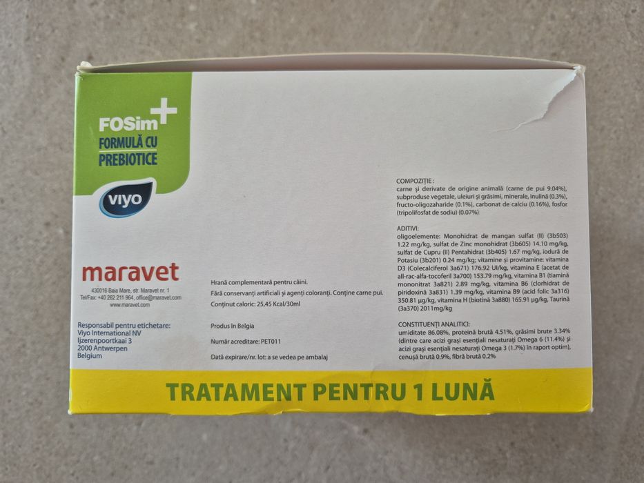 Supliment nutritiv pentru caini prebiotice Viyo Reinforces