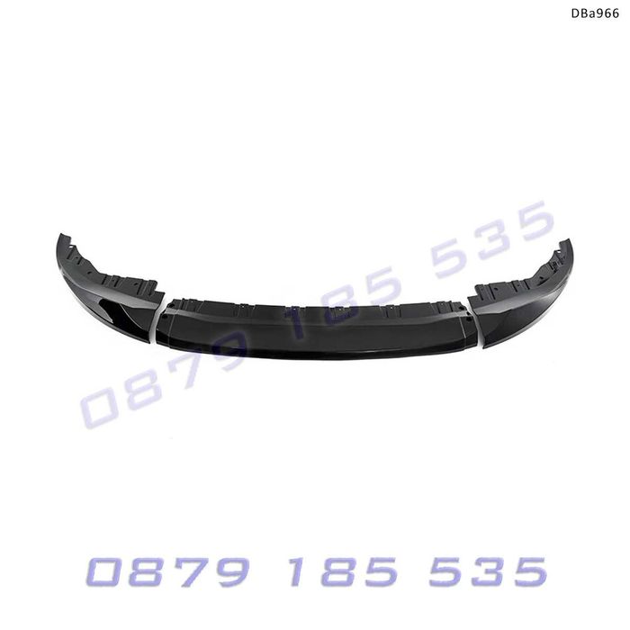 Лип спойлер сплитер предна броня BMW 4 G26 Gran Coupe черен гланц бмв