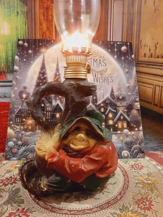 grinch ; lampa cu petrol functionala