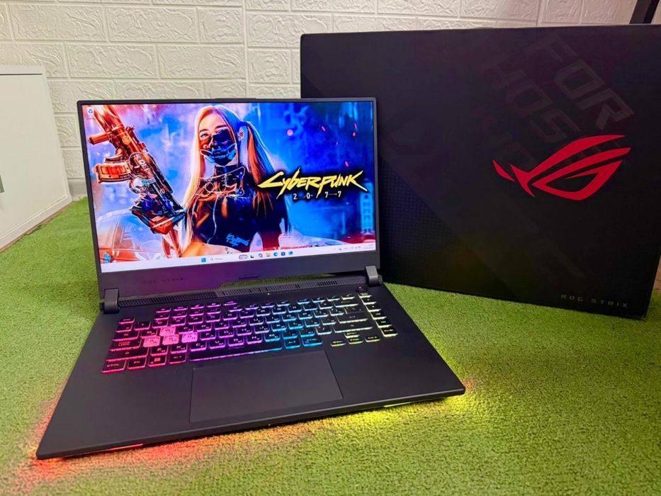 Мощнейший Asus ROG Strix Ryzen 9-5900HX/RX6800M 12GB/16GB/SSD1000GB/