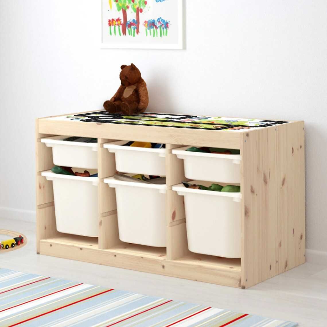Стикери Строителна площадка -за детска стая, за мебели