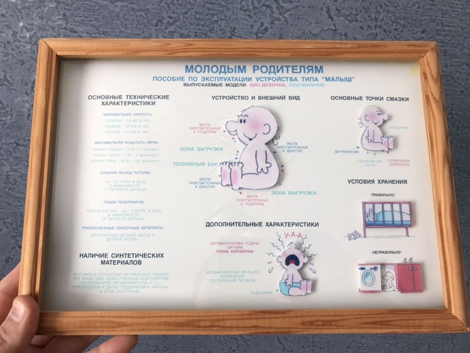 Для молодых родителей и не только. Инструкция