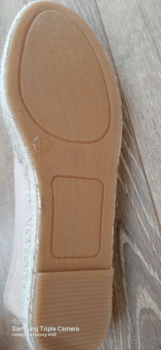 Espadrile Kiomi piele marime 42