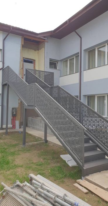 Porti,panouri gard,balustrade din tabla debitata cu plasma cnc
