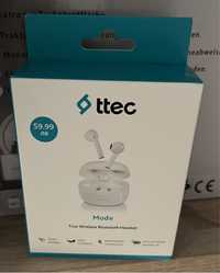 Bluetooth слушалки ttec Mode, TWS, Бели