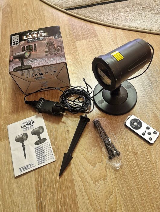 Laser pt sărbători verde și Rosu, Full Box