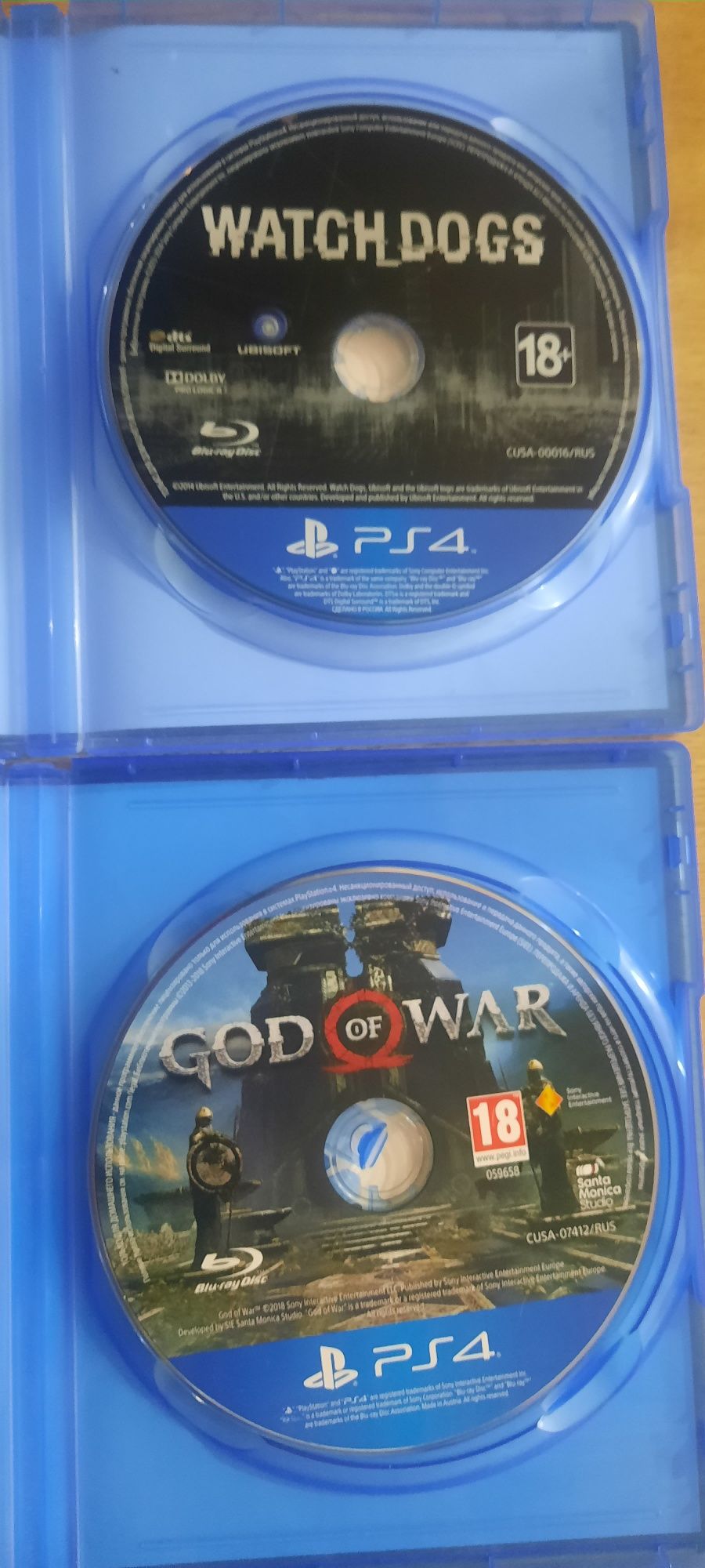 Диски для PlayStation 4