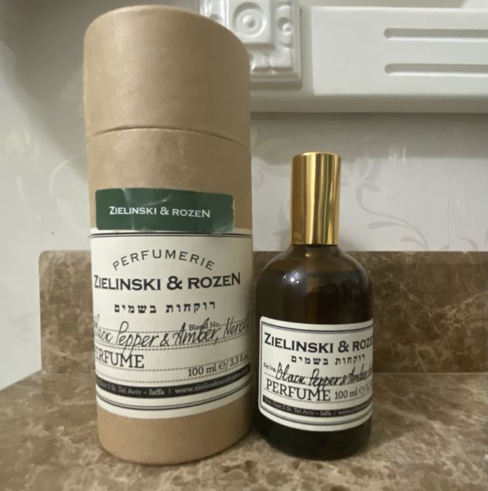 Zielinski&Rozen perfume black pepper&amber,neroli
