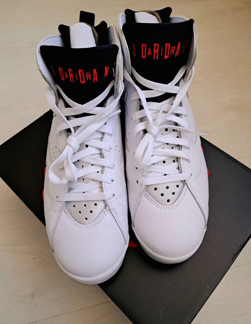 Jordan retro 7 White Infrared 44 air force