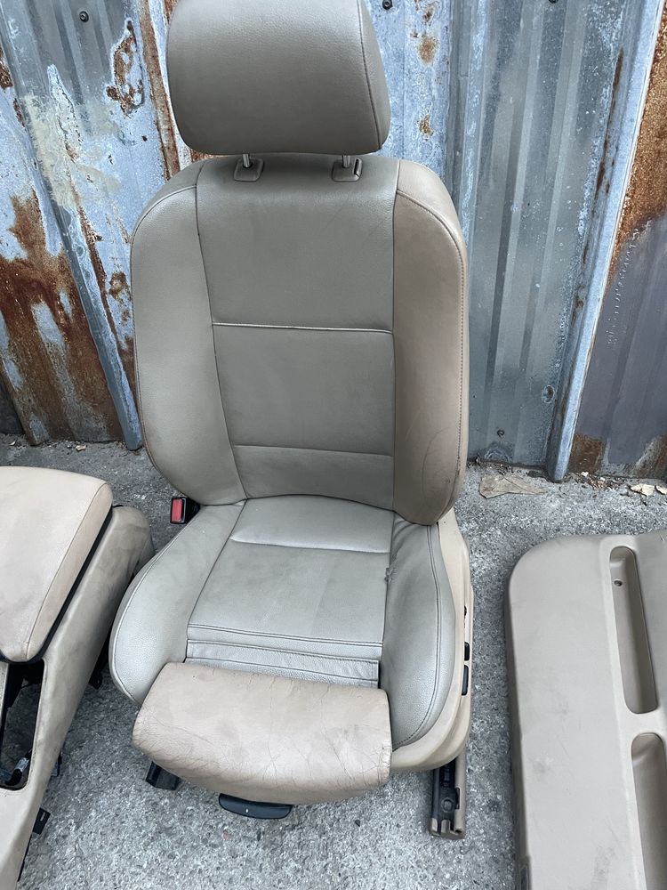 Кожен рекаро салон БМВ Х5, Е53 Фейслифт (recaro bmw e53 Face)