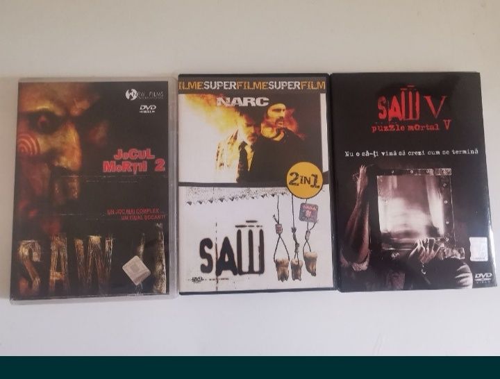 Filme DVD SAW 3 SAW 2 și SAW 5