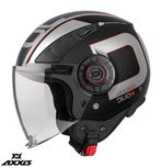 Casca Axxis model Metro S Duo B1 negru lucios, open face